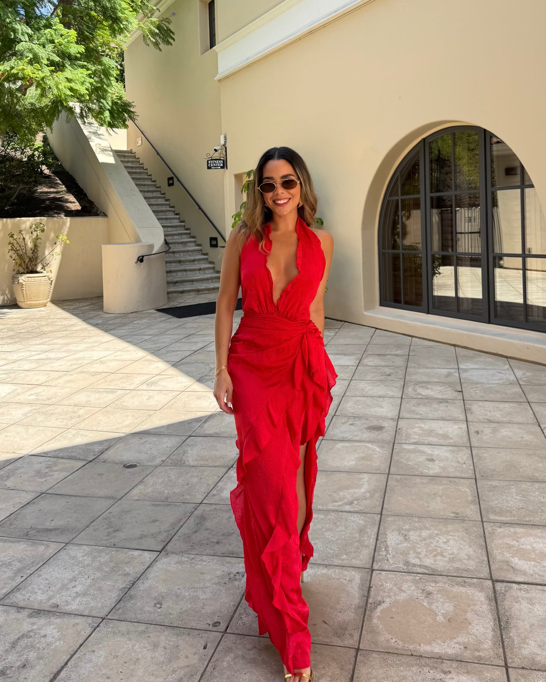 MACARENA RED DRESS