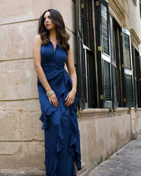 MACARENA BLUE DRESS