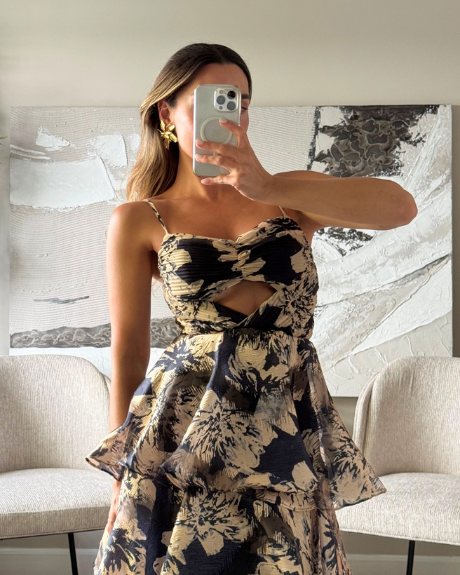 LORETTA NAVY DRESS