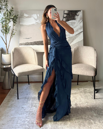 MACARENA BLUE DRESS
