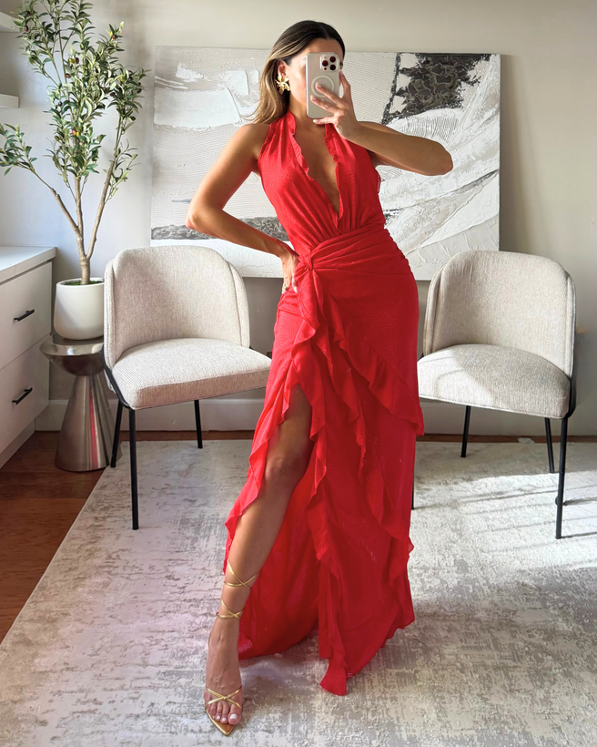MACARENA RED DRESS
