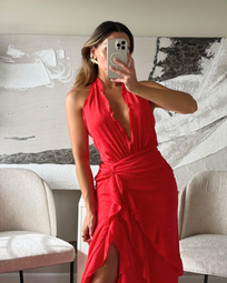 MACARENA RED DRESS