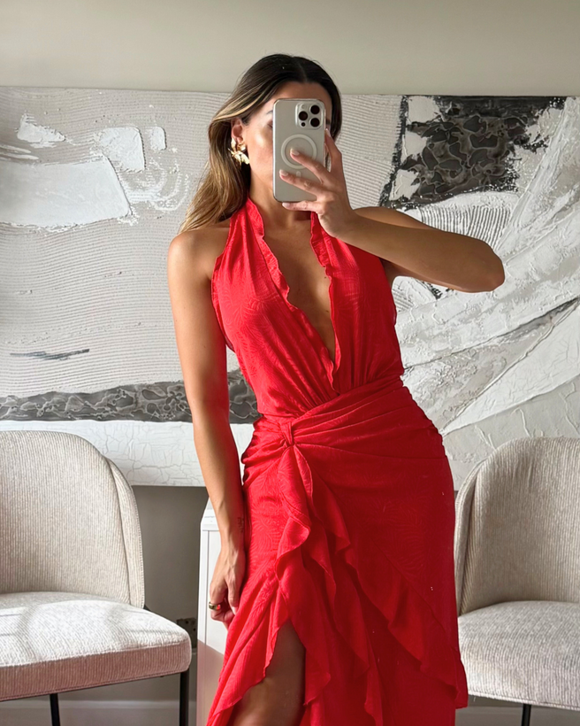 MACARENA RED DRESS