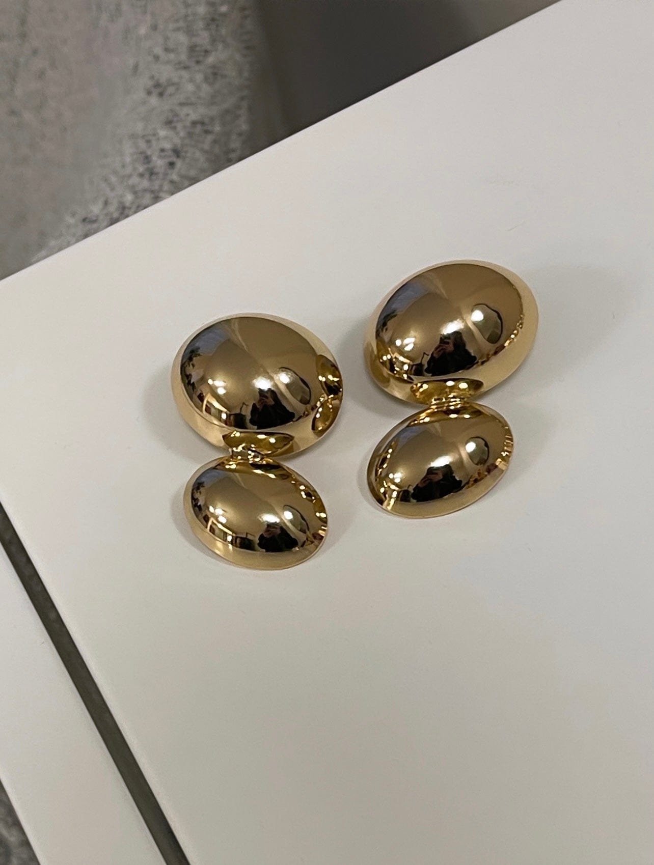 BAZEL GOLD EARRINGS
