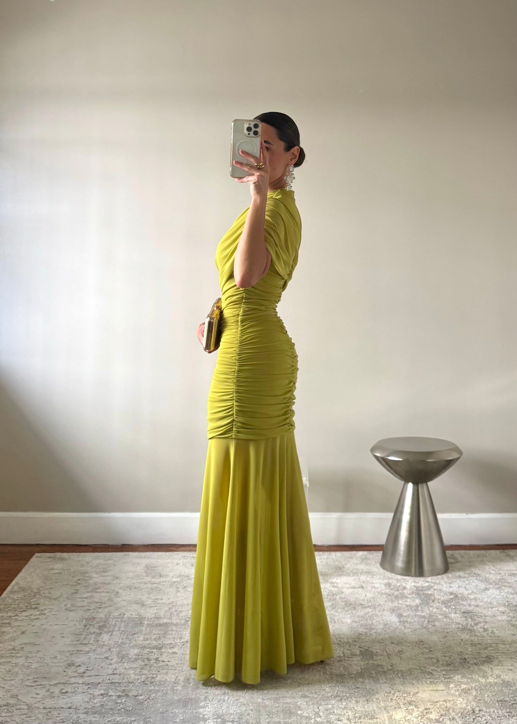 SADE PISTACHIO DRESS
