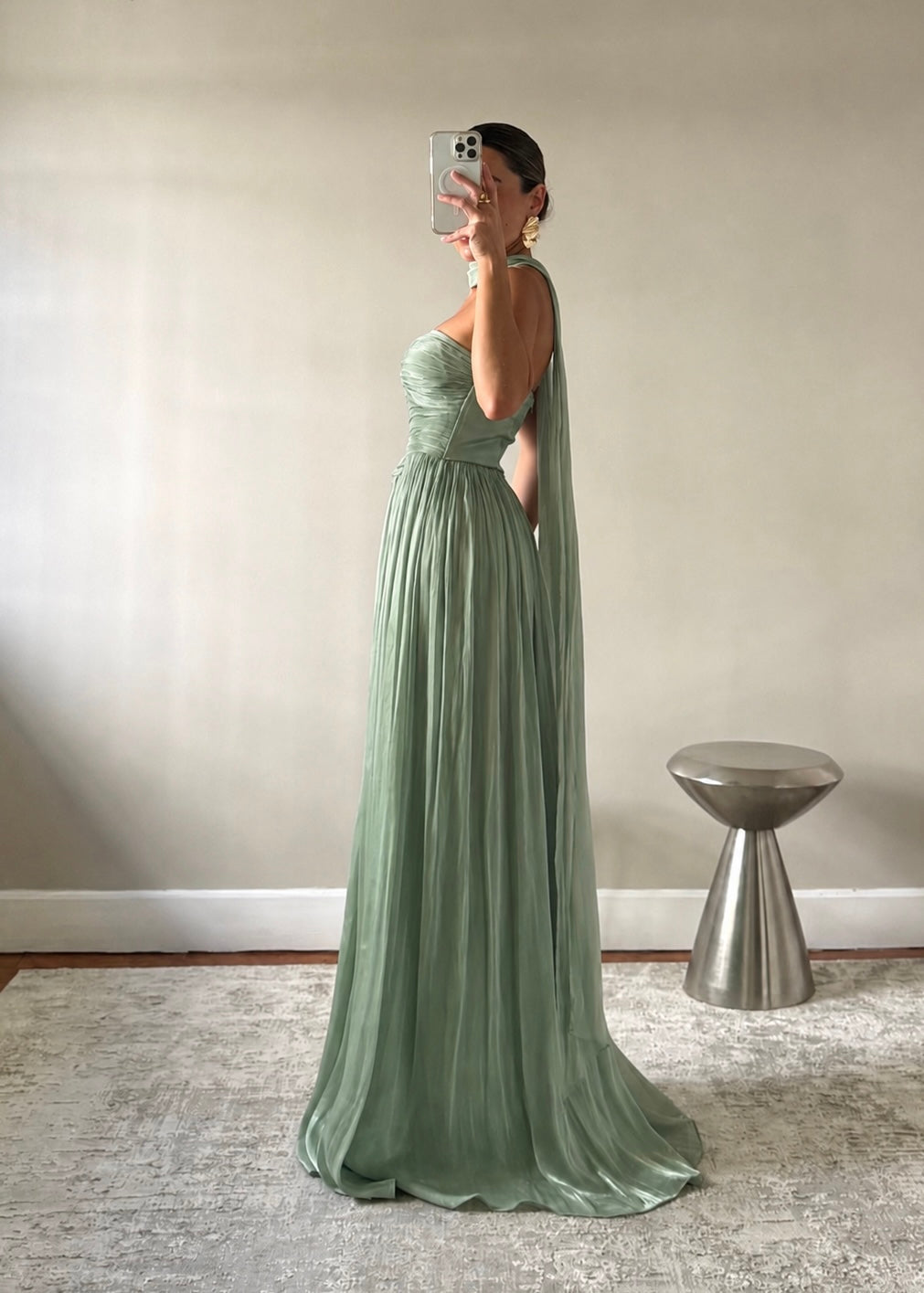 NOA DUSTY SAGE DRESS