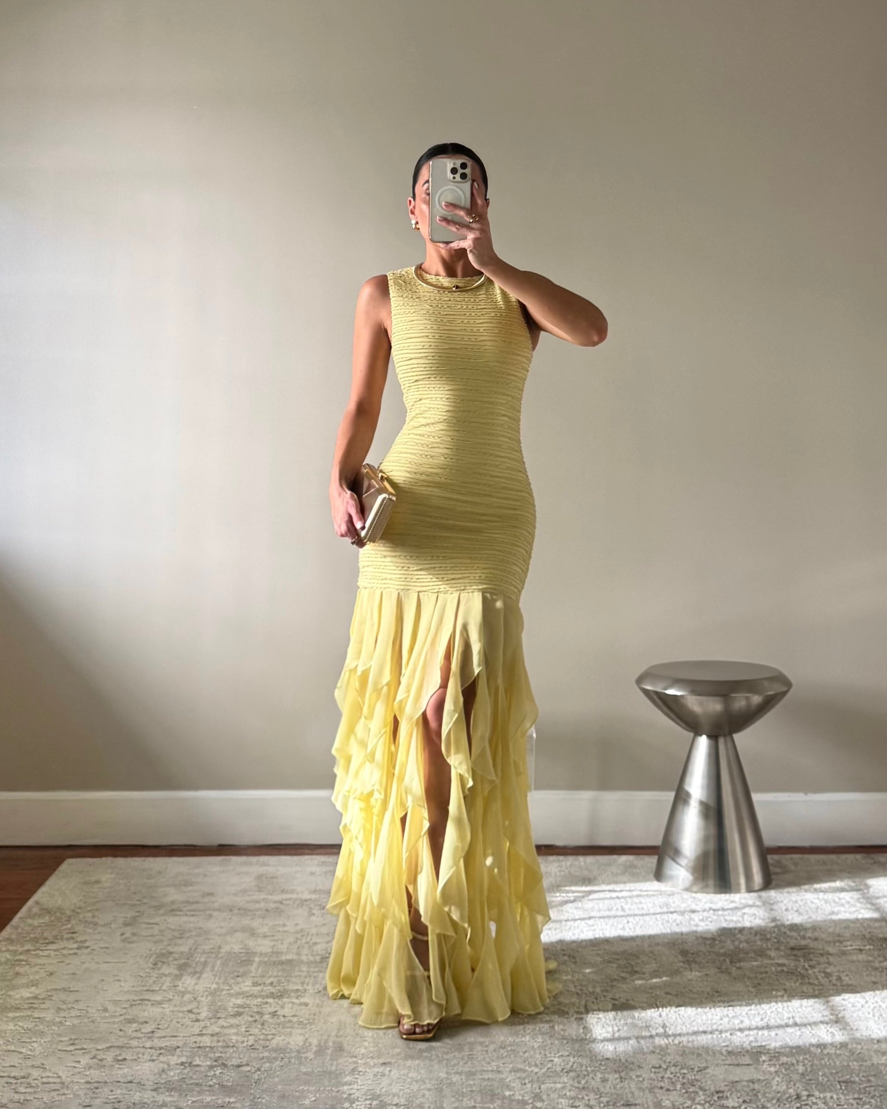 ALENA YELLOW DRESS