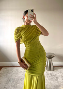 SADE PISTACHIO DRESS