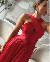 CRUELA RED DRESS