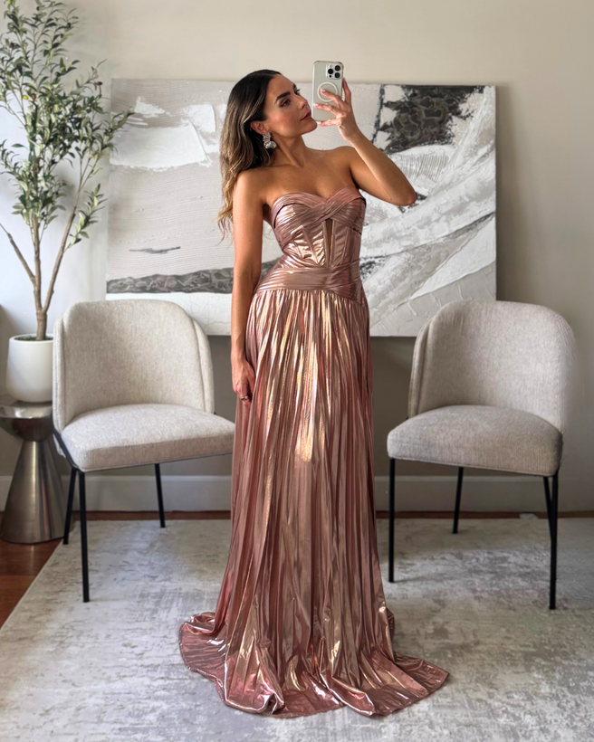 META PINK DRESS