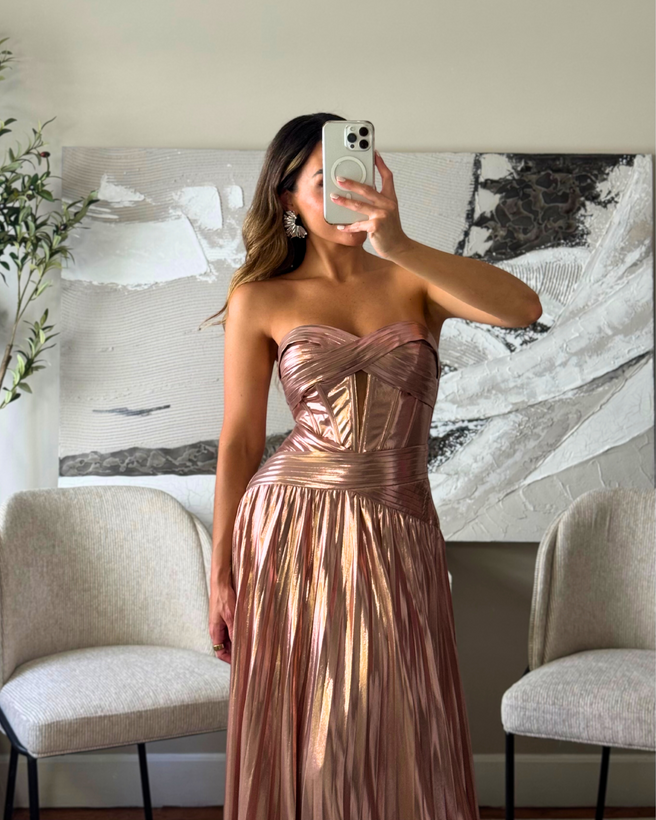 META PINK DRESS