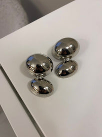 BAZEL SILVER EARRINGS