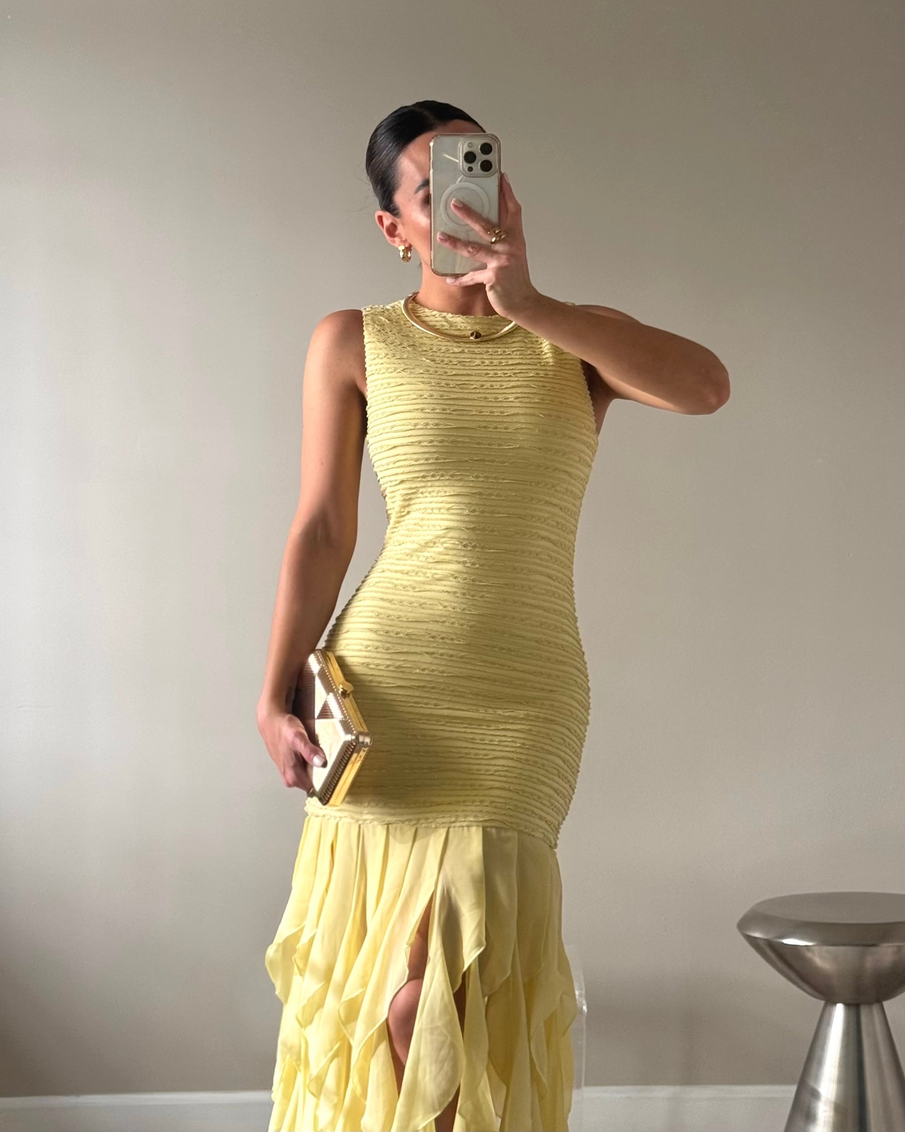 ALENA YELLOW DRESS