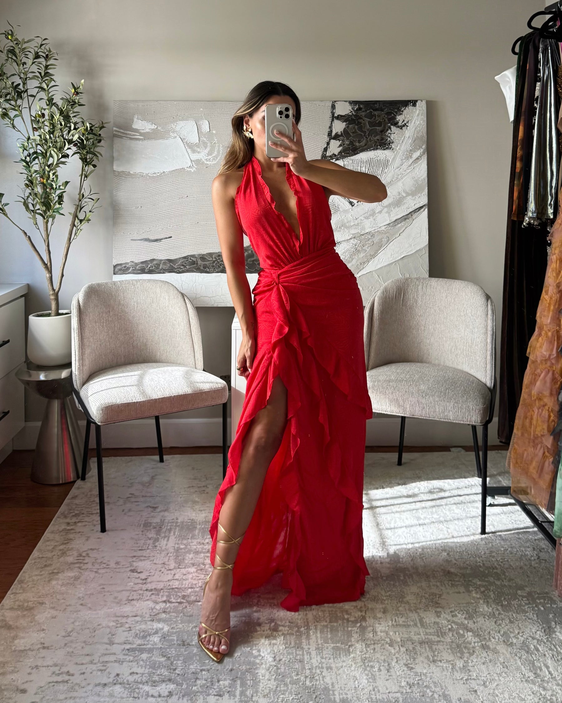 MACARENA RED DRESS