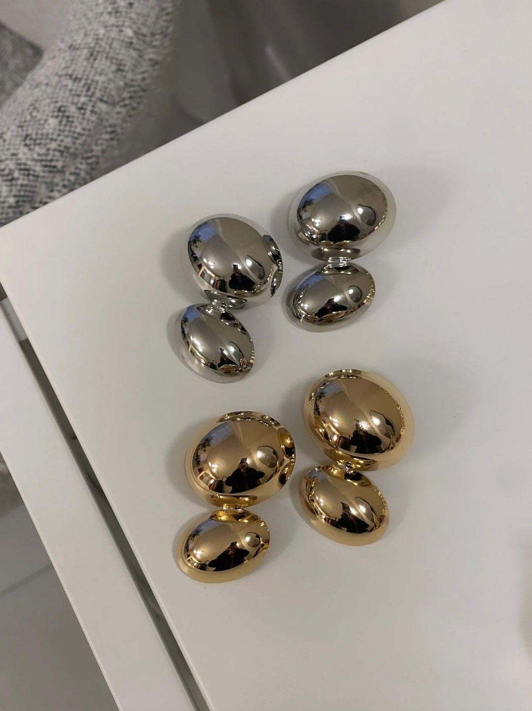 BAZEL GOLD EARRINGS