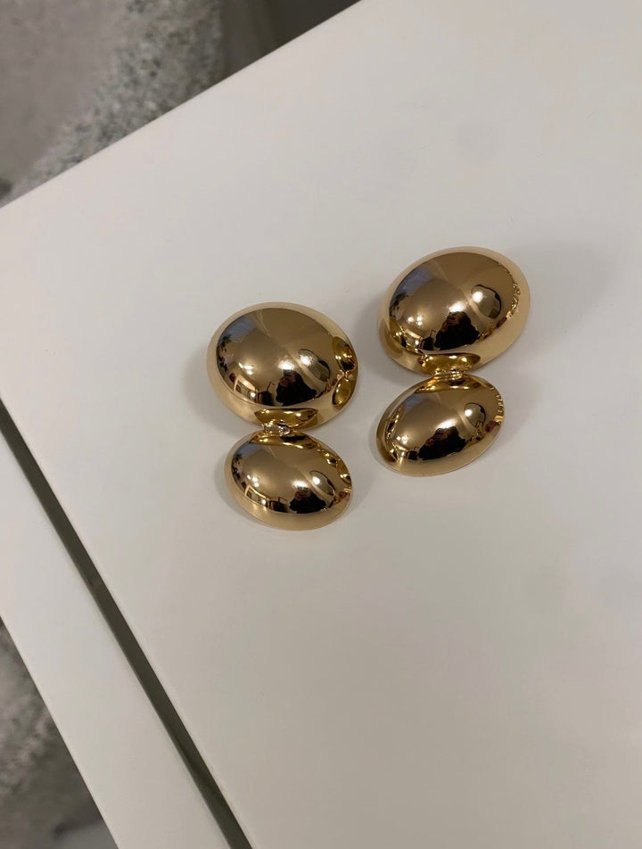 BAZEL GOLD EARRINGS