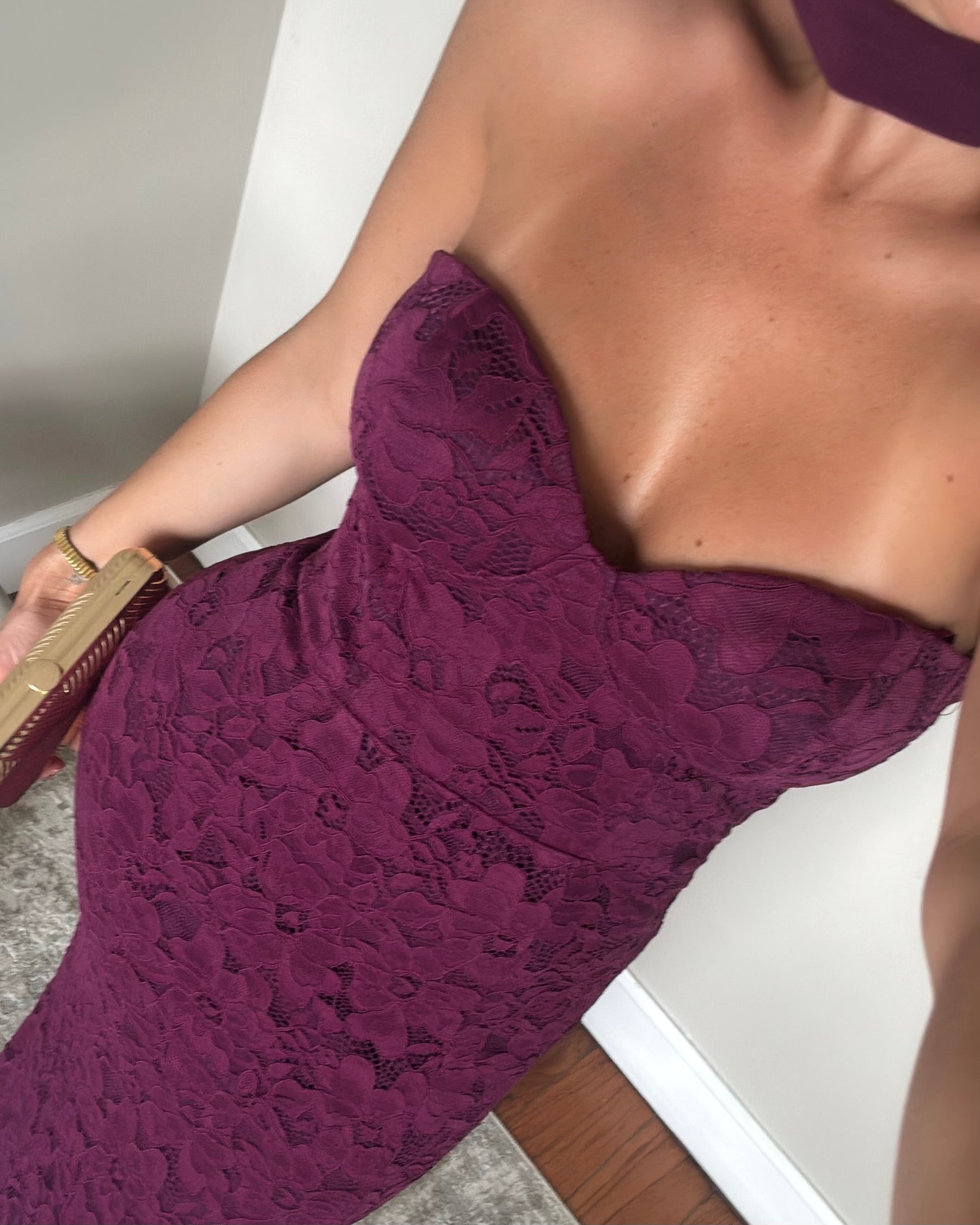 SERENA PLUM DRESS