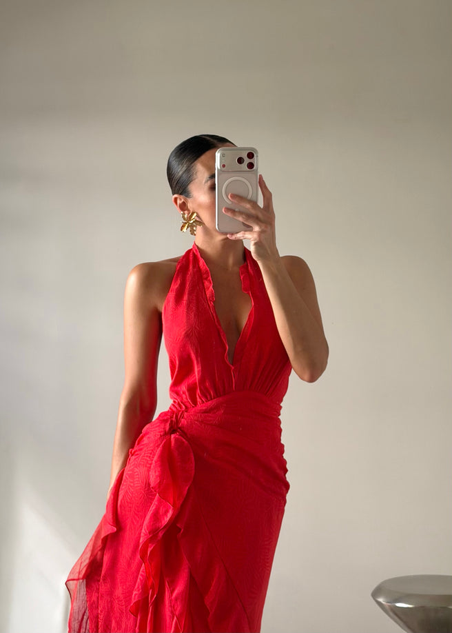 MACARENA RED DRESS
