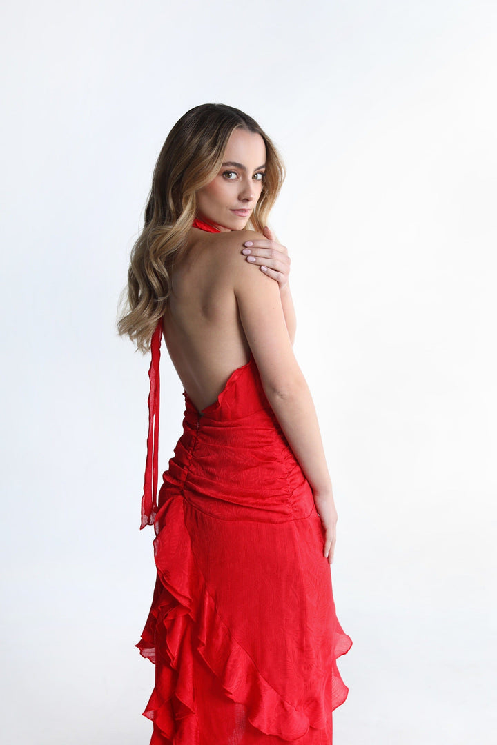 MACARENA RED DRESS