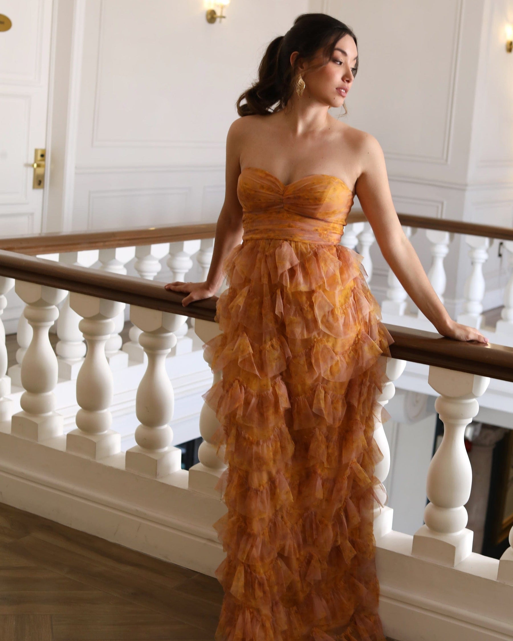 ELLO MUSTARD DRESS Large