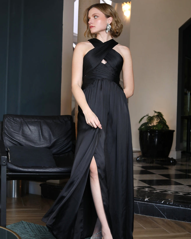 Cruela Black Dress — Auka Dress Studio