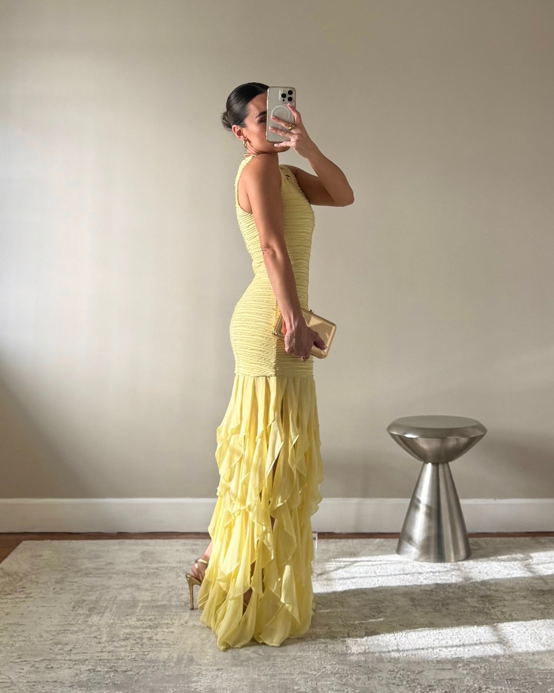 ALENA YELLOW DRESS