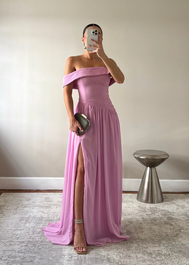 CAROL PINK DRESS