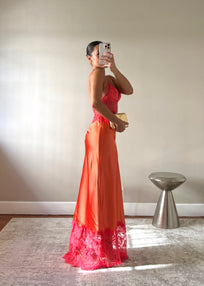 CIARA ORANGE DRESS