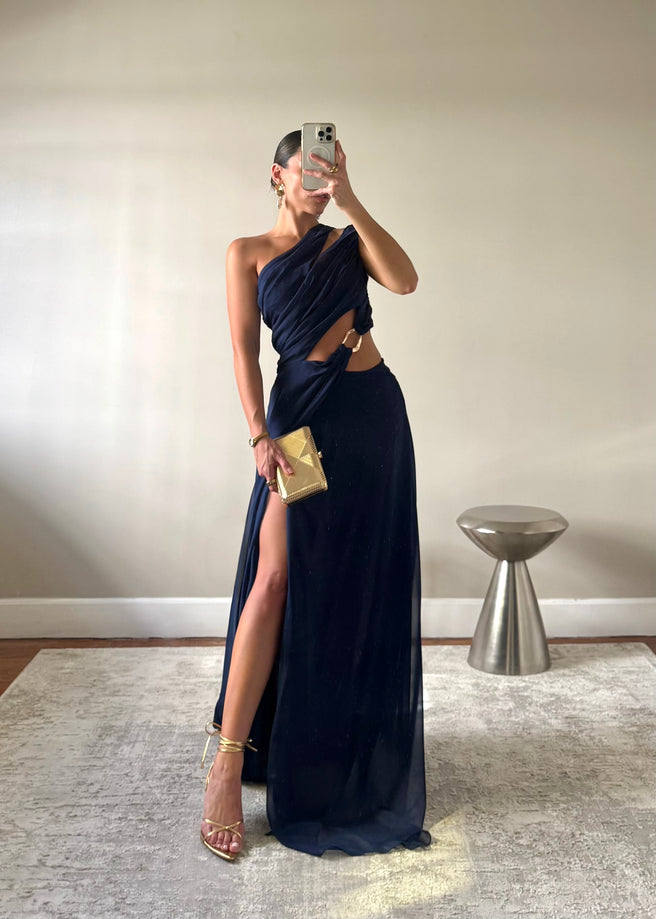 MAKENA NAVY DRESS