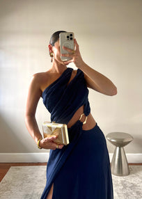 MAKENA NAVY DRESS