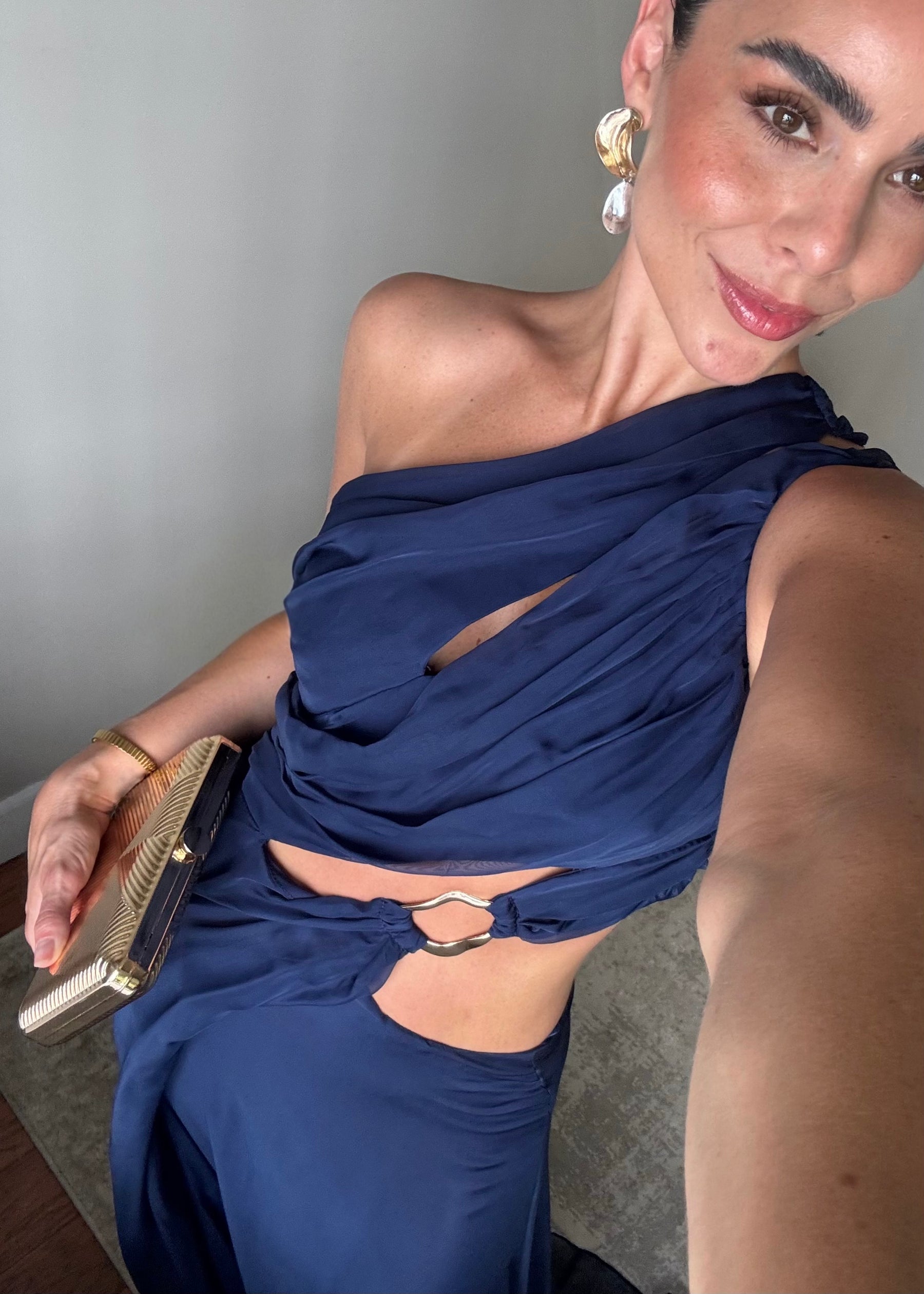 MAKENA NAVY DRESS
