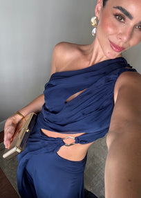 MAKENA NAVY DRESS