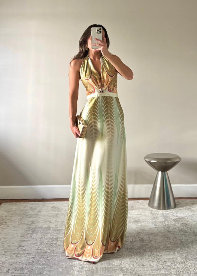 ZARE ESTAMPADO DRESS