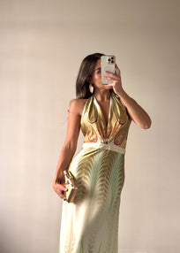 ZARE ESTAMPADO DRESS