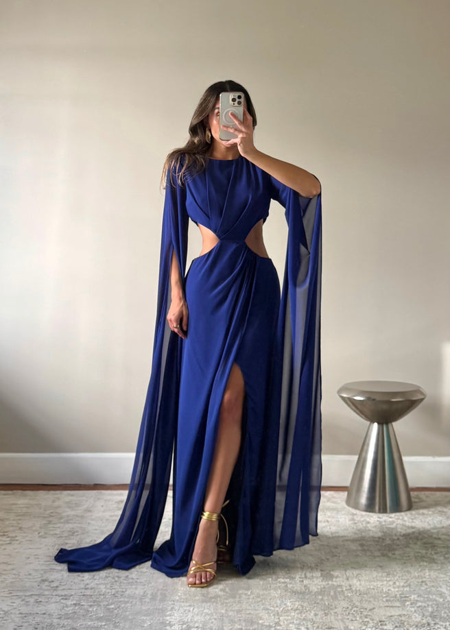GRETA BLUE DRESS