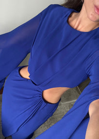 GRETA BLUE DRESS