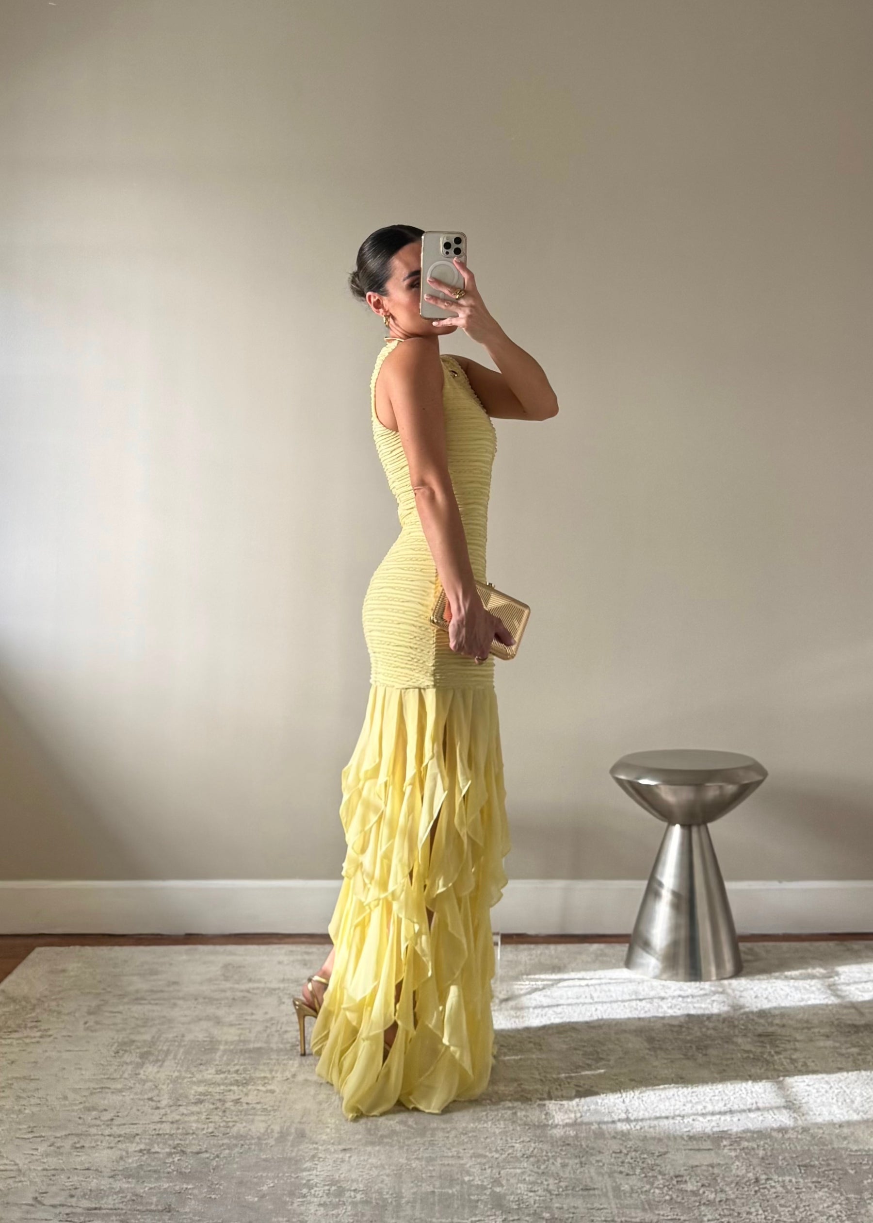 ALENA YELLOW DRESS