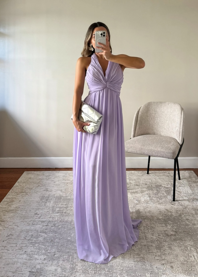 ELEA LILA DRESS