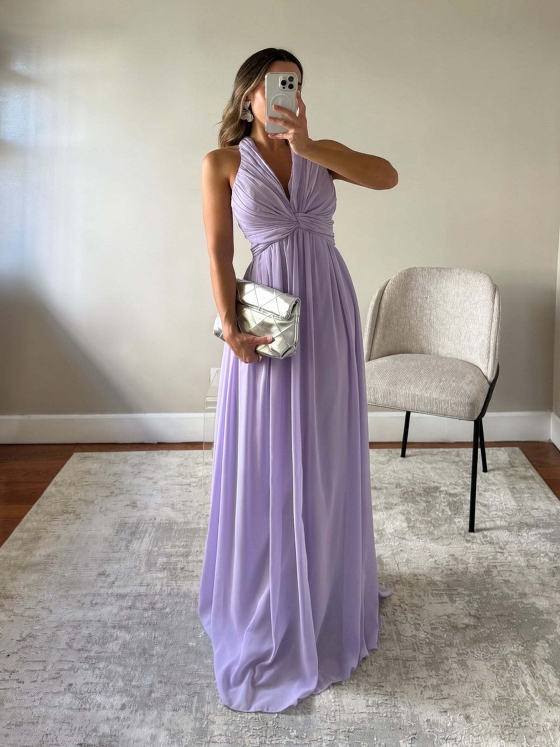 ELEA LILA DRESS