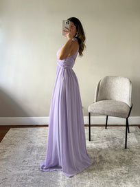 ELEA LILA DRESS