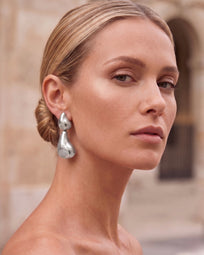 GIRO SILVER EARRINGS