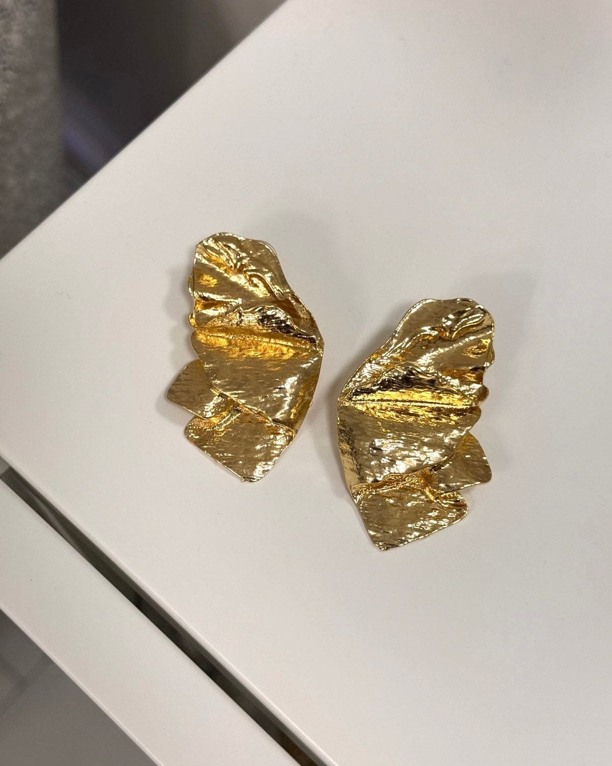 Bera Gold Earrings — Auka Dress Studio
