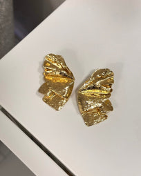 Bera Gold Earrings — Auka Dress Studio