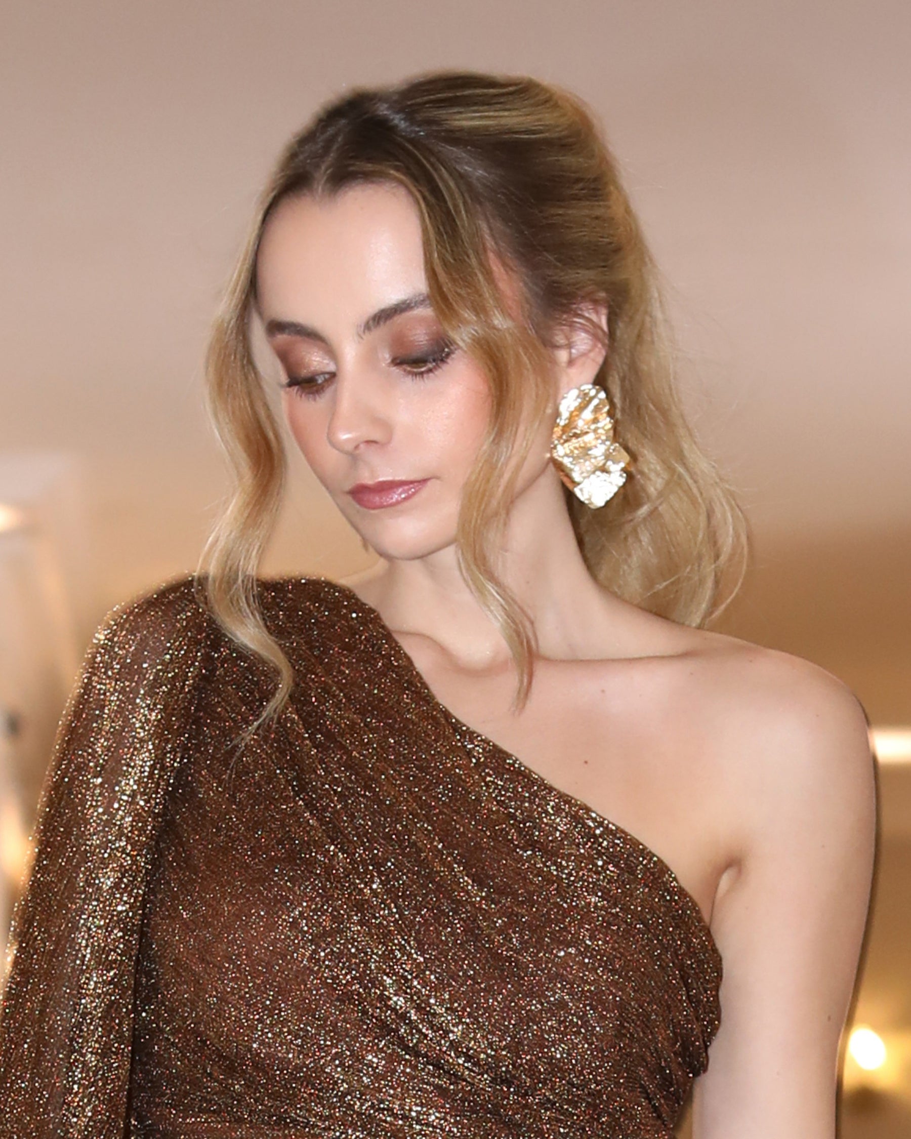 Bera Gold Earrings — Auka Dress Studio