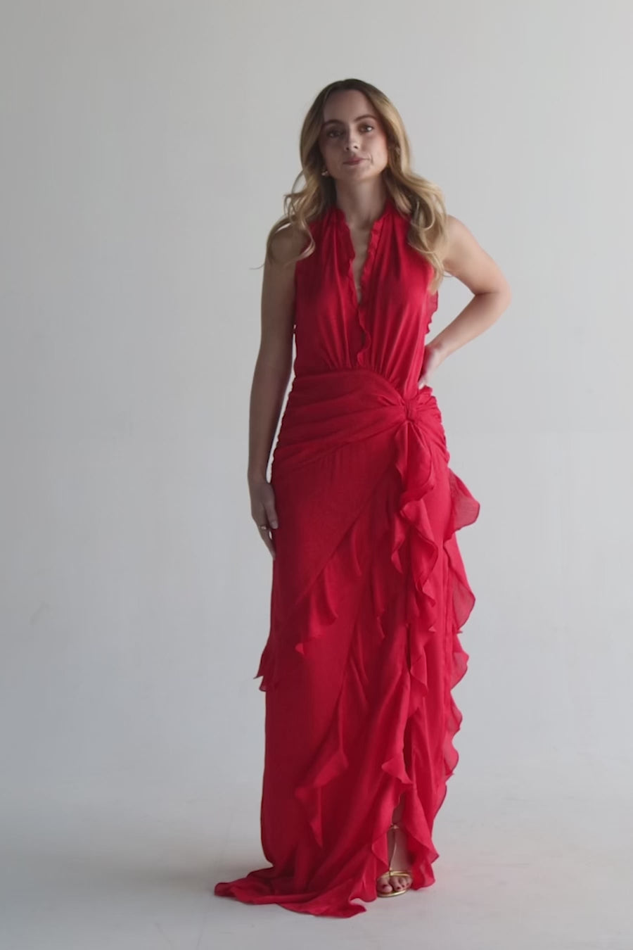 MACARENA RED DRESS