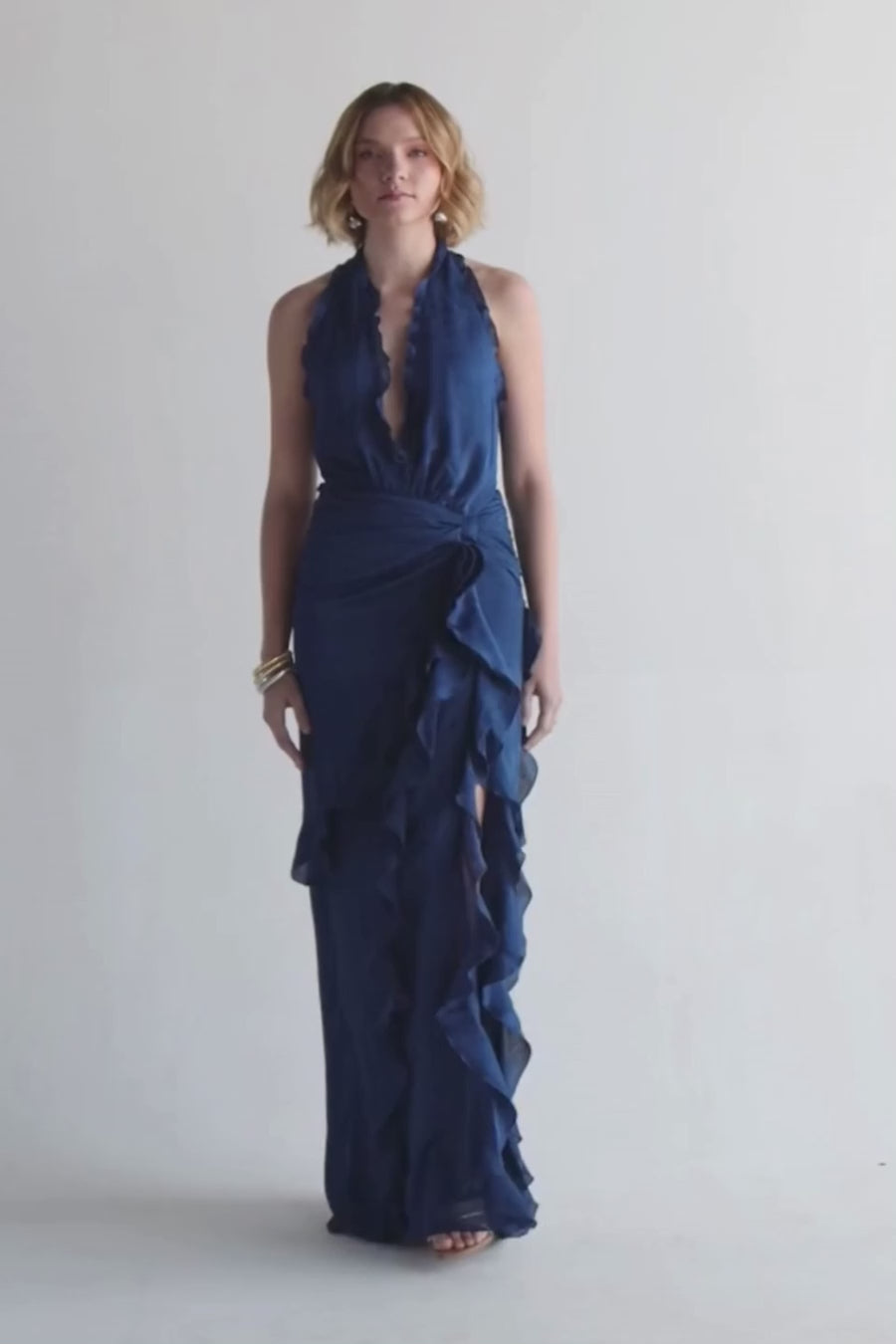 MACARENA BLUE DRESS